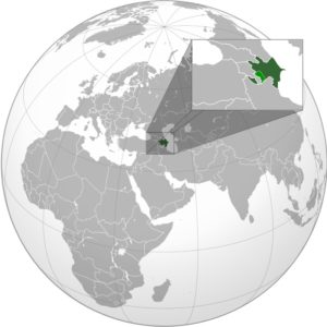 アゼルバイジャン　位置
